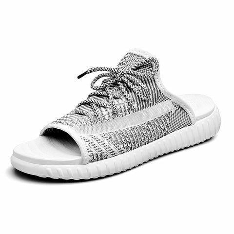 ALLGOAL Modern Knit Slip-On Sneakers Grey