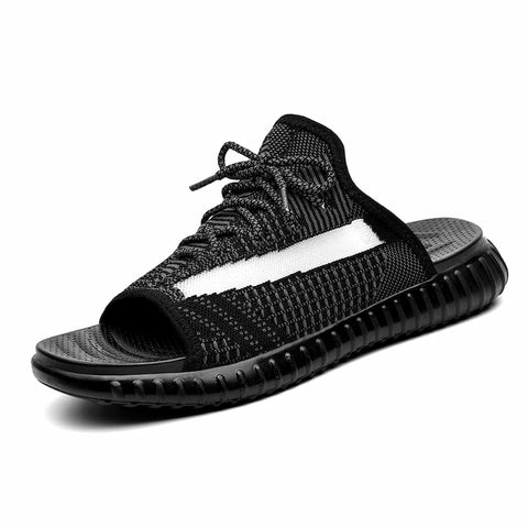 ALLGOAL Modern Knit Slip-On Sneakers Black