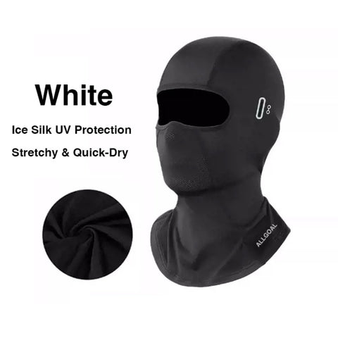 balaclava bike helmet Motorcycle Helmet Balaclava – 2 Pack Ice Silk UV Protection – ALLGOAL