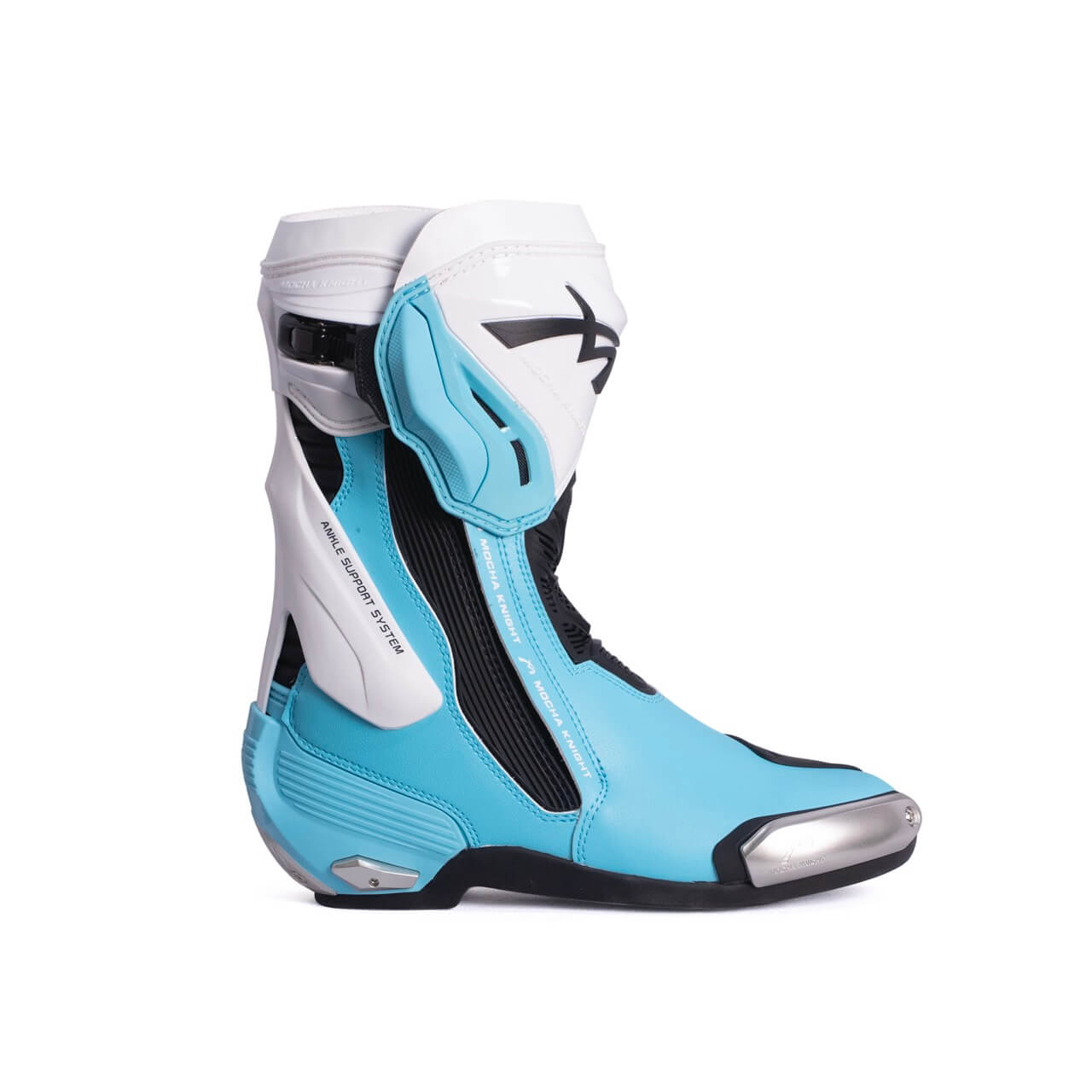 allgoal バイク用ライディングブーツ 白/フレッシュブルー – ALLGOAL