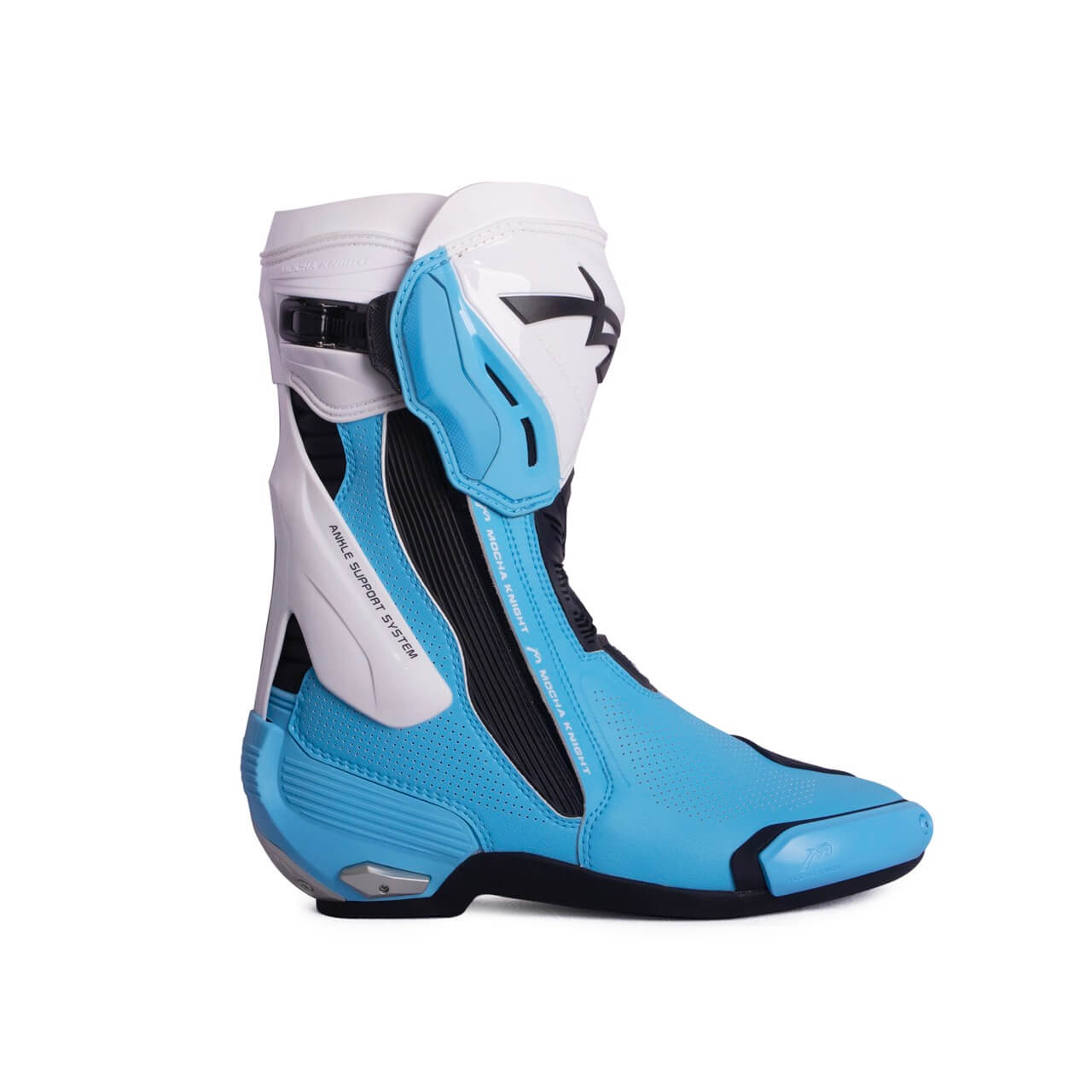 allgoal バイク用ライディングブーツ 白/フレッシュブルー – ALLGOAL