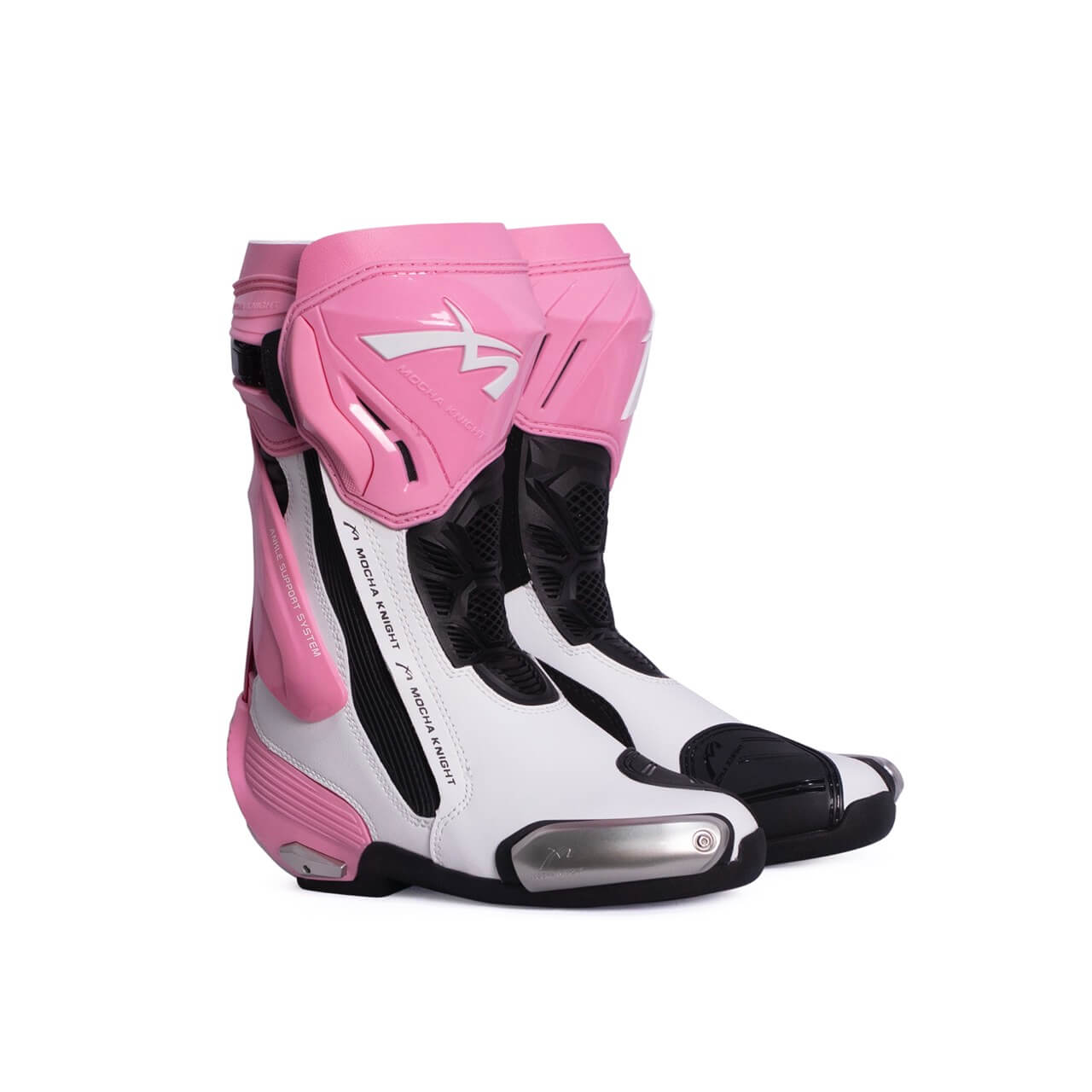 Allgoal Pink Motorcycle Riding Boots Supertech – ALLGOAL