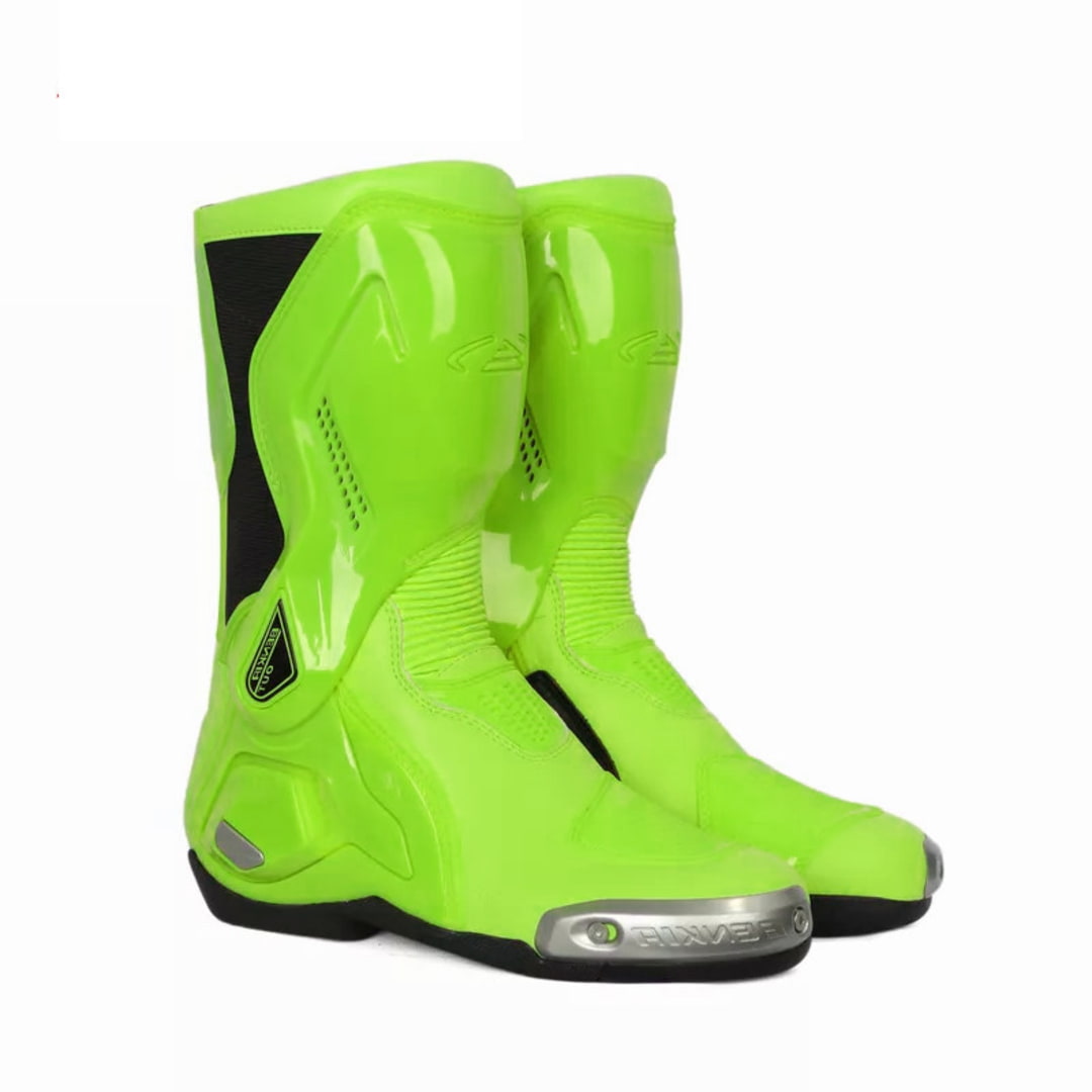 Allgoal Green Motorcycle Boots – ALLGOAL