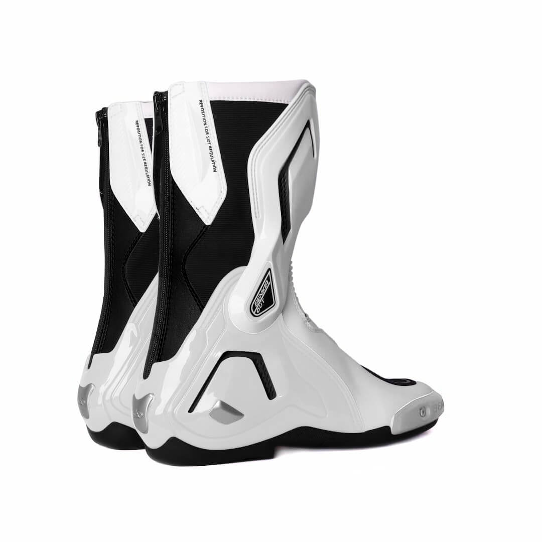Allgoal White Motorcycle Boots – ALLGOAL