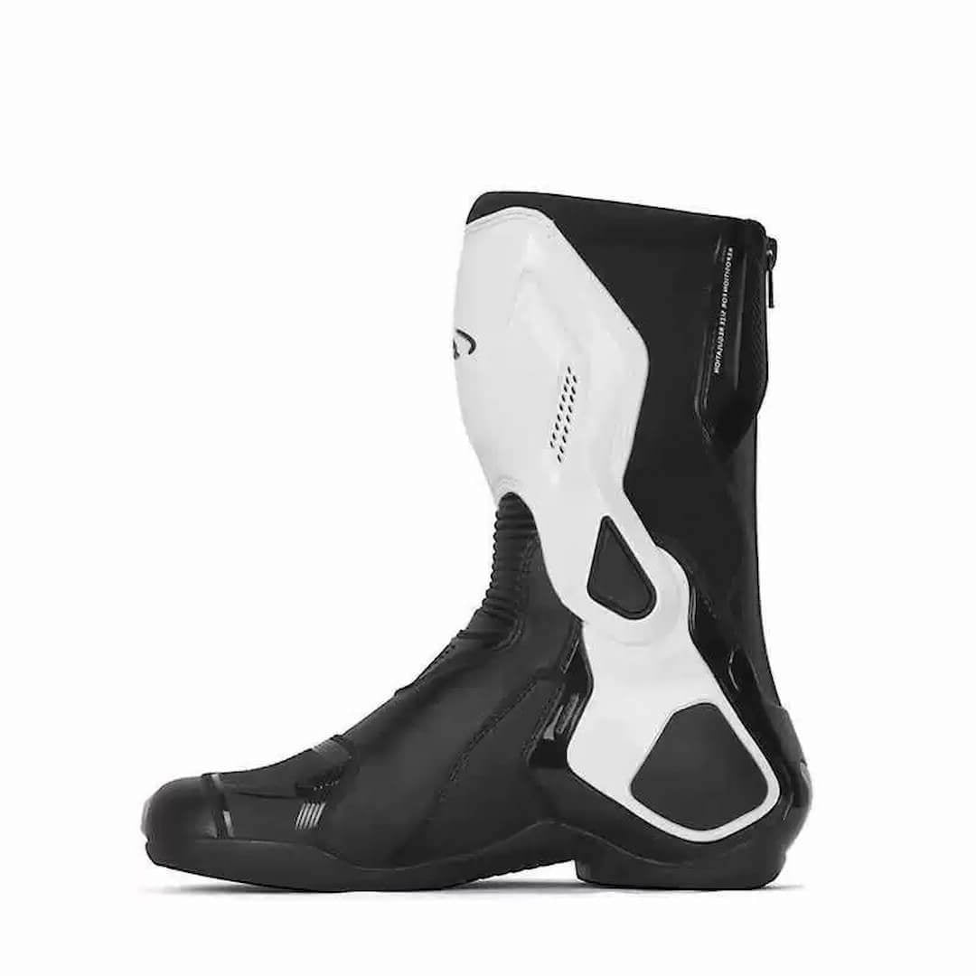 Allgoal Black/White Motorcycle Boots – ALLGOAL