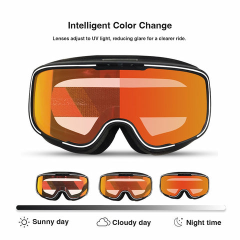 photochromic motorcycle goggles Photochromic Motorcycle Goggles Amber