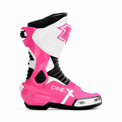 Motorcycle Riding Boots TR Pink - W5