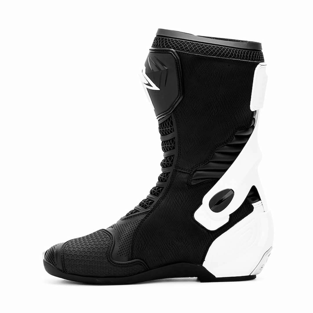 TR X2 Motorcycle Riding Boots White Black – ALLGOAL