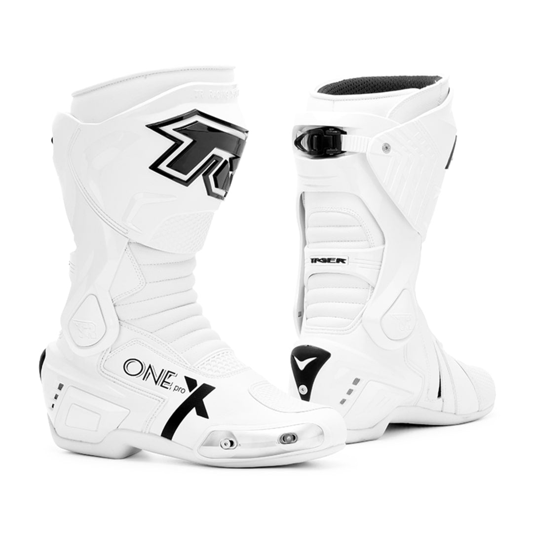 White Motorcycle Boots Waterproofing TR – ALLGOAL